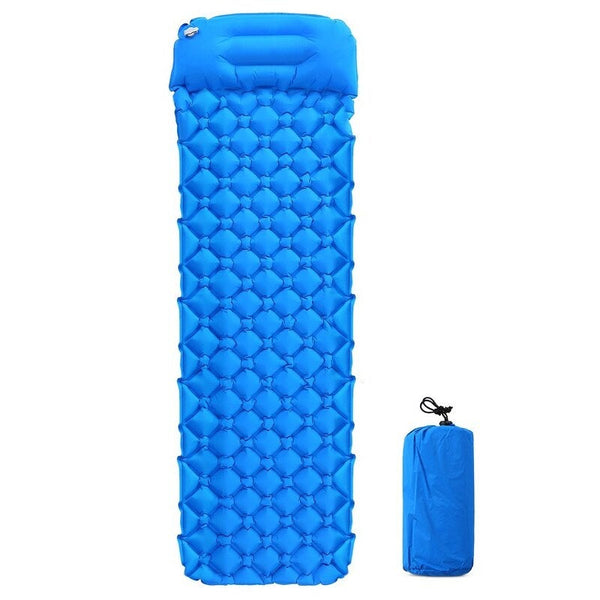 Ultralight Air Sleeping Pad Inflatable Camping Mat With Pillow Sleeping Mats