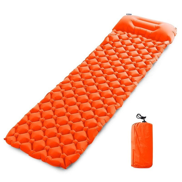 Ultralight Air Sleeping Pad Inflatable Camping Mat With Pillow Sleeping Mats