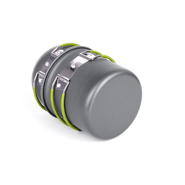 Ultralight Camping Cooking Utensils Outdoor Tableware Pot Set Hiking Picnic Camping Cookware