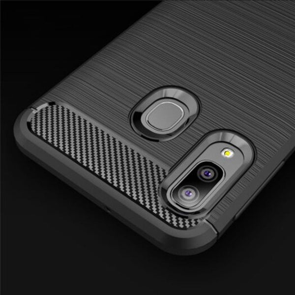 Ultrathin Commercial Carbonphone Case For Samsung Galaxy A20e Black