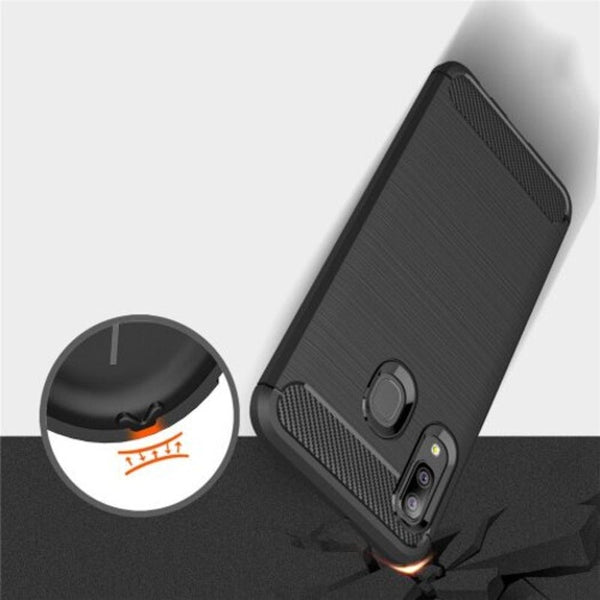 Ultrathin Commercial Carbonphone Case For Samsung Galaxy A20e Black Cases Covers & Skins