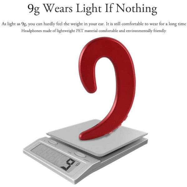 Ultrathin Earhook Unilateral Bluetooth Earphone Headphone With Mic Earbuds