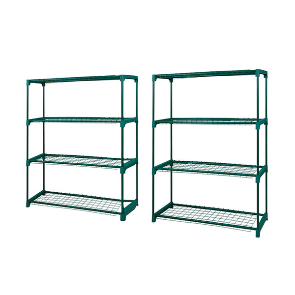 Levede 2X 4 Tier Plant Stand Shelves Vertical Storage Display Rack Plant Stands