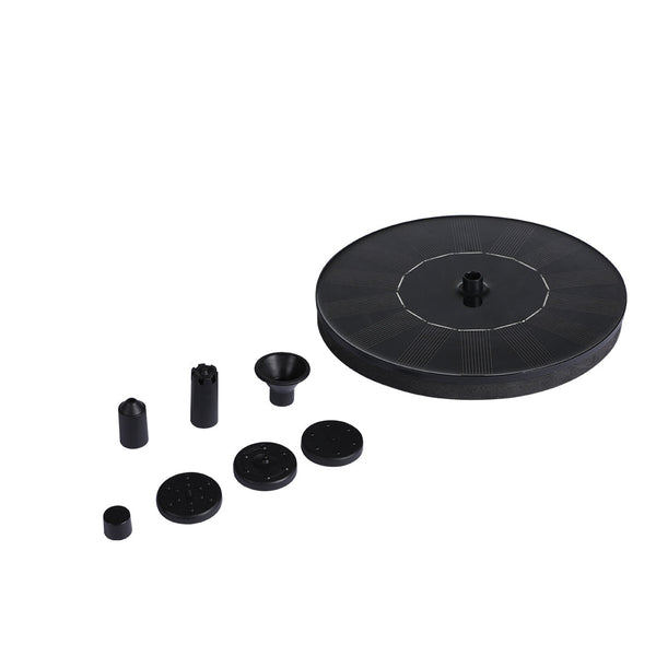 Solar Fountain Powered Water Floating Plant Stands