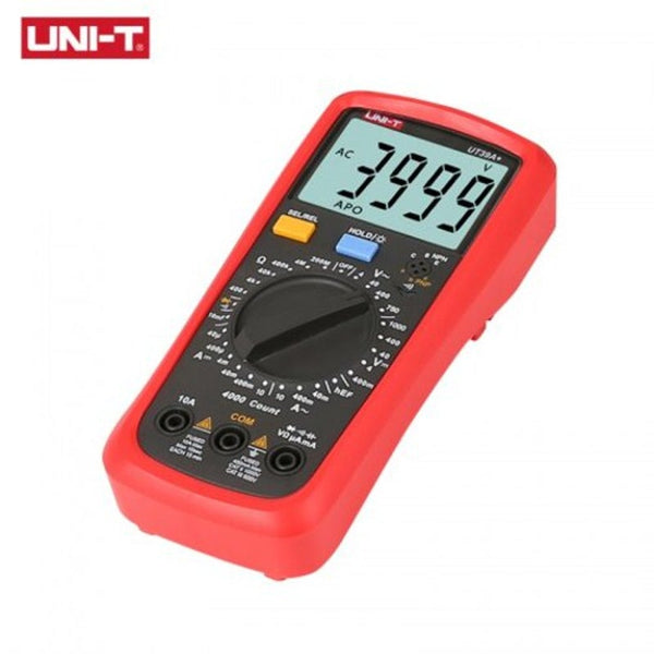 Digital Multimeter Ncv Voltage Current Tester Ohm Temperature Frequency Hfe Resistance Ut39a Plus Multimeters