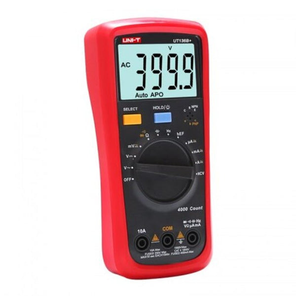 Ut136b Ut136c Plus Digital Multimeter Auto Power Off Meter Ohm Diode Cap Hz Tester Multimeters