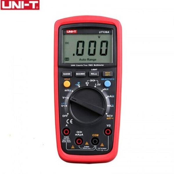 Ut139c Digital Multimeter Auto Range True Rms Meter 6000 Counts Voltmeter Ac Dc Diode Tester Ut139a Multimeters