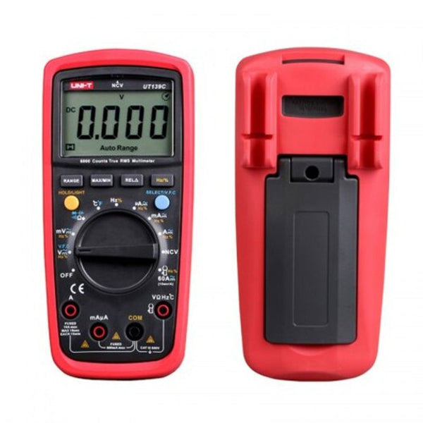 Ut139c Digital Multimeter Auto Range True Rms Meter 6000 Counts Voltmeter Ac Dc Diode Tester Ut139a Multimeters