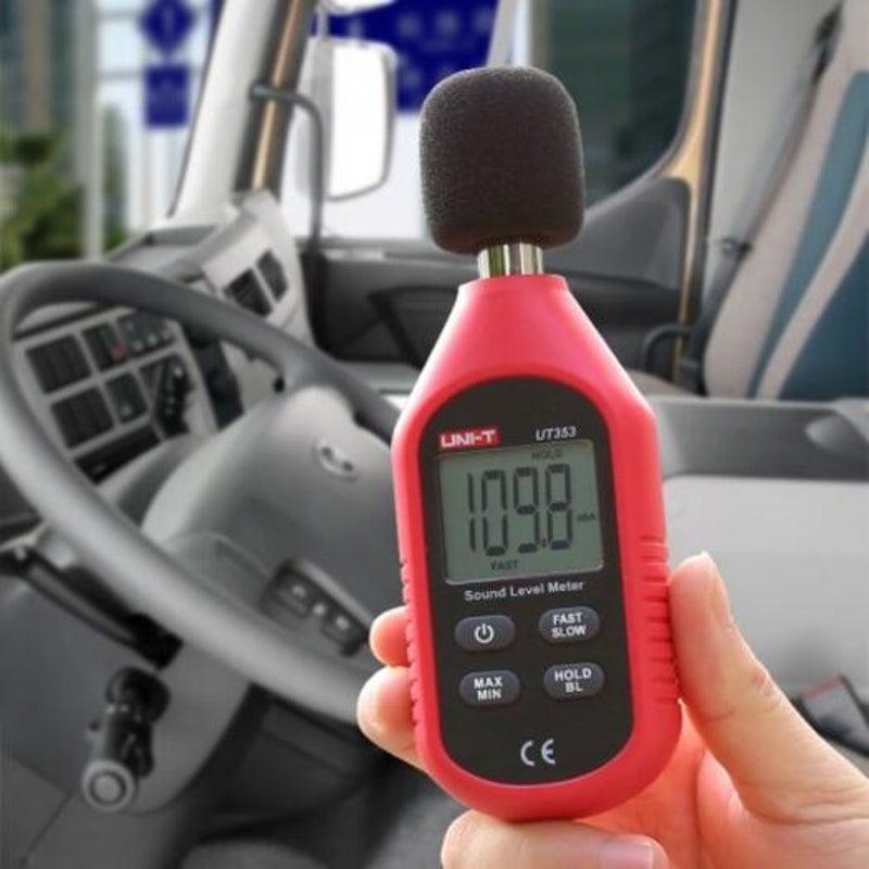 Ut353 Sound Level Meter Noise Measuring Instrument Db 30 130Db Audio ...