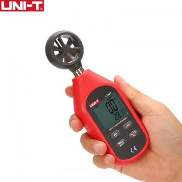 Ut363 Handheld Anemometer Wind Speed Measurement Temperature Tester Lcd Display Air Flow Meter Other Test Meters & Detectors