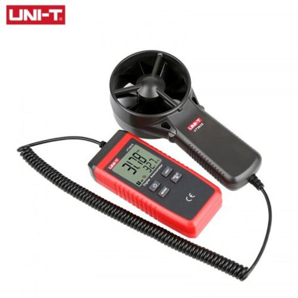 Ut363s Mini Anemometer Lcd Display Air Flow Speed Wind Temperature Tester Measurement Air Flow & Anemometers