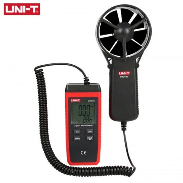 Ut363s Mini Anemometer Lcd Display Air Flow Speed Wind Temperature Tester Measurement