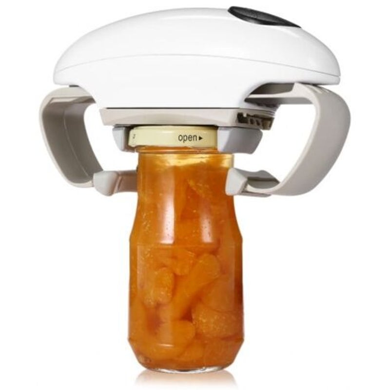 Unique Automatic Jar Opener One Touch Can Kitchen Tool White Can Openers