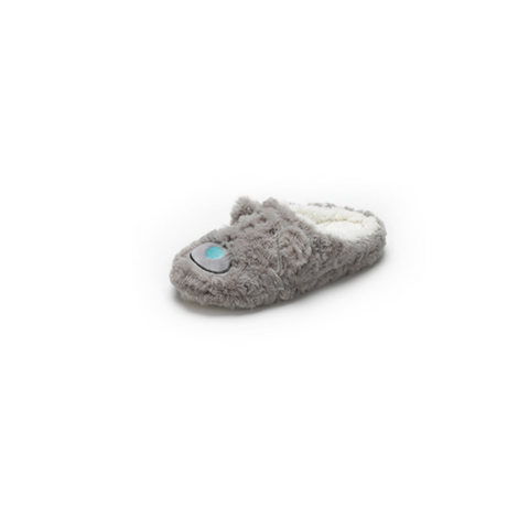 Unisex Cute Cotton Memory Foam Slip Soft Indoor Slippers Grey