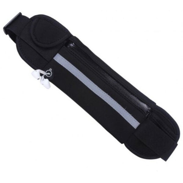 Unisex Running Fits Mobile Phone Holder Jogging Sports Waist Bag Black Waist Packs & Bags