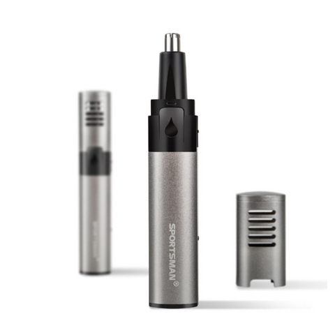 Unisex Electric Nose Hair Trimmer Rechargeable Stainless Steel Shaved Nostril Cleaning Machine Clippers & Trimmers