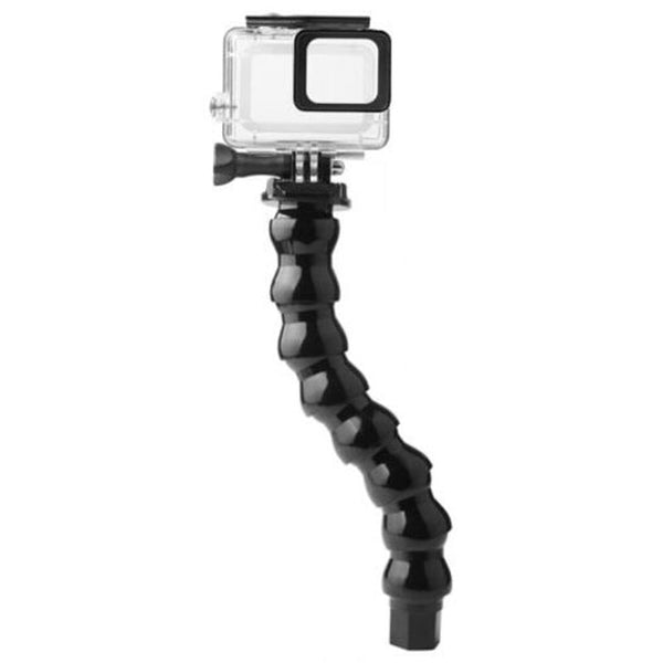Universal 1 / 4 Inch Nut 8 Section Flexible Snake Arm For Gopro Hero7 Yi 4K Sj4000 Sj5000 Sj6000 Black Regular Other Camera & Photo Accs