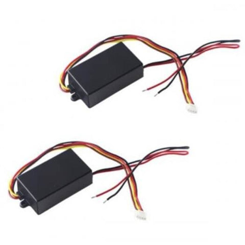 Universal 3 Step Sequential Chase Flash Module Boxes For Car Turn Signal Light Black Light Bulbs