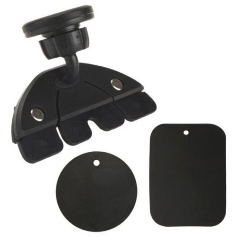 Universal Car Cd Slot Holder Mount Mag Net Mobile Phone Stand For Tablet Black Mounts & Holders