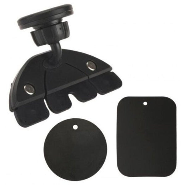 Universal Car Cd Slot Holder Mount Mag Net Mobile Phone Stand For Tablet Black Mounts & Holders