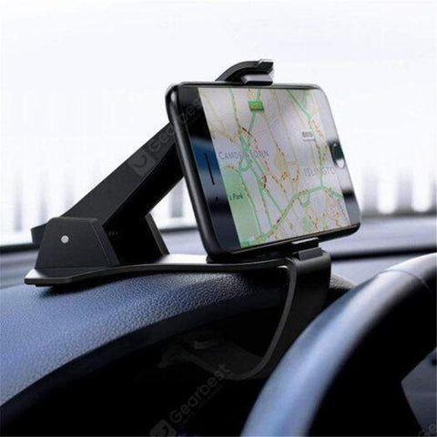 Universal Car Dashboard Mount Holder Stand For Smartphone Gps Black