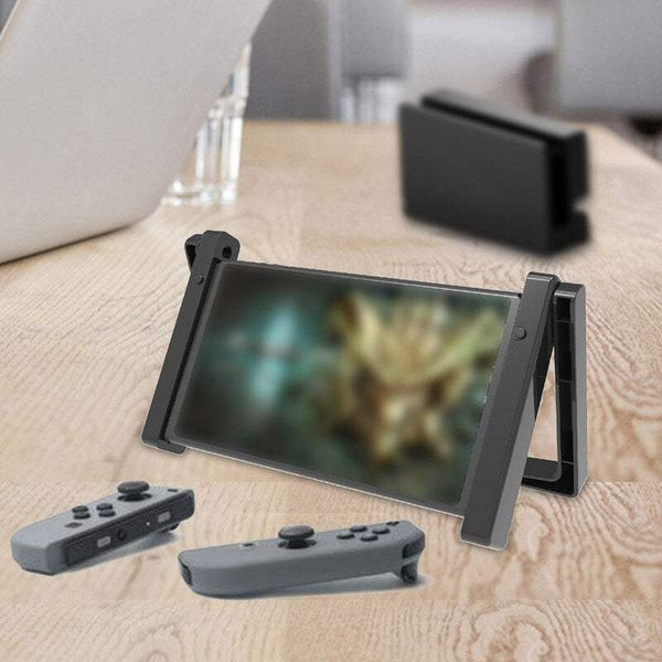 Gaming Universal Car Holder Compatible With Nintendo Switch Console In Mount Stand Two One Bracket Ns Adjustable Desktop