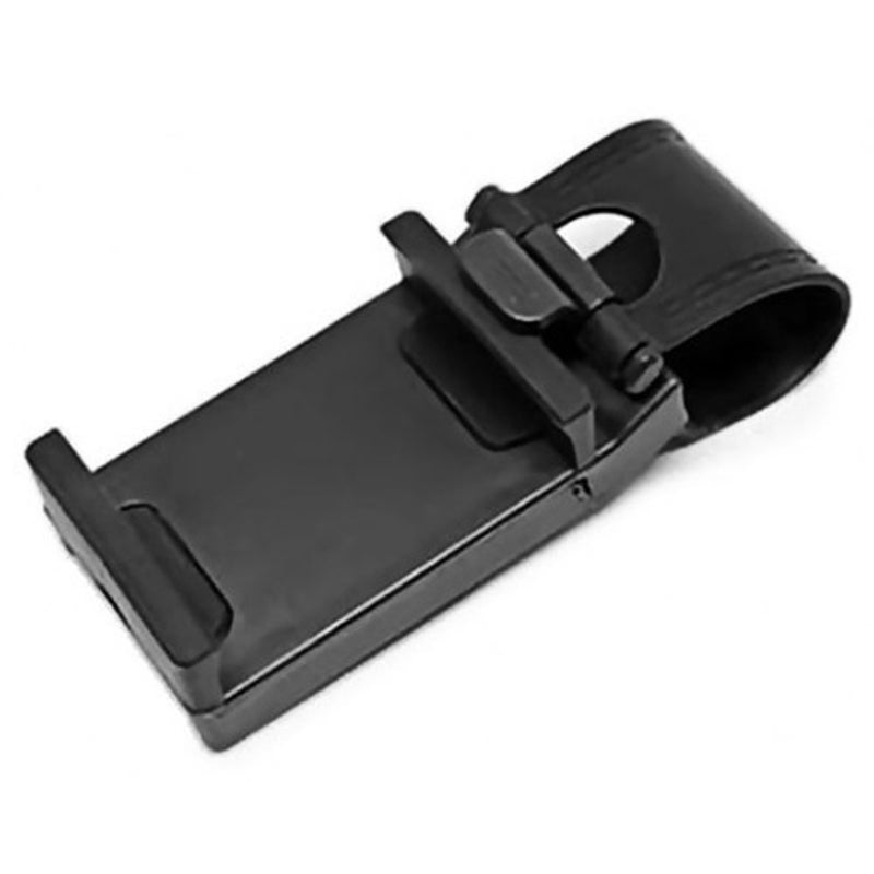 Universal Car Steering Wheel Mobile Phone Holder Black Mounts & Holders