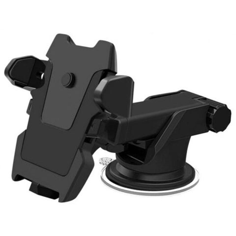 Universal Car Windshield Dashboard Suction Cup Mount Holder Stand For Cell Phone Black