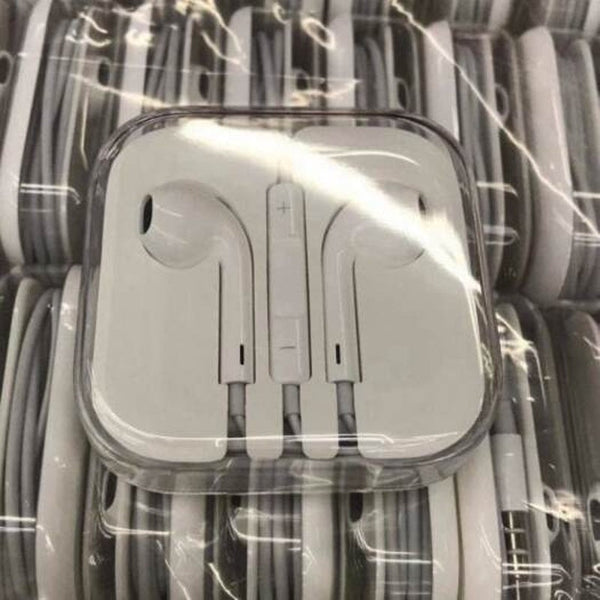 Universal Earphone Wire Control Earpiece 3.5Mm Headsets White Wired Earphones