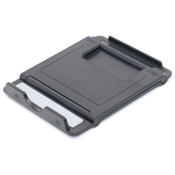 Universal Adjustable Folding Desktop Cell Phone Holder Tablet Stand Mount Black