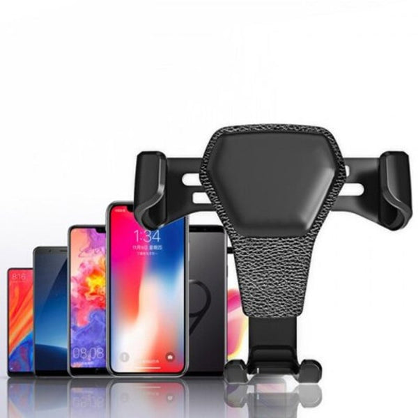 Universal Gravity Car Phone Holder Black Mounts & Holders