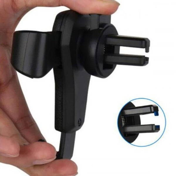 Universal Gravity Linkage Car Air Vent Phone Holder Mount Navigator Bracket Stand Black Mounts & Holders