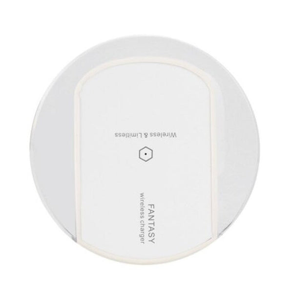 Universal Qi Wireless Power Charger Charging For Pad Samsung Galaxy S8 / Plus White
