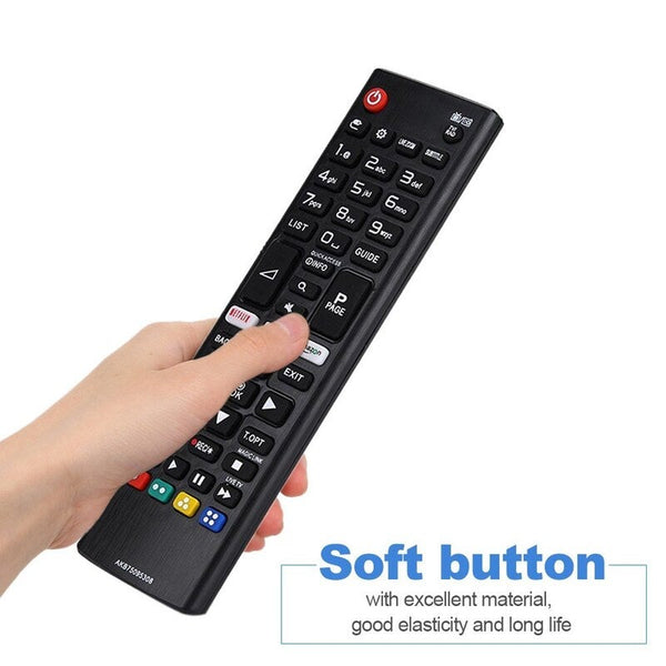 Universal Remote Control Akb75095308 For Lg Tv Led Lcd Smart Replacement Controller Black Remote Controls