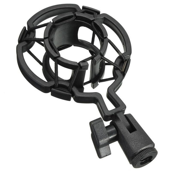 Universal Shock Proof Microphone Mount Plastic Studio Holder Stand Clip For Large Diaphram Condenser Microphone Holders & Stands