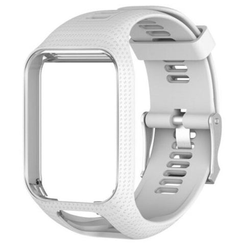 Universal Simple Wristband For Tomtom Runner 2 / 3 White