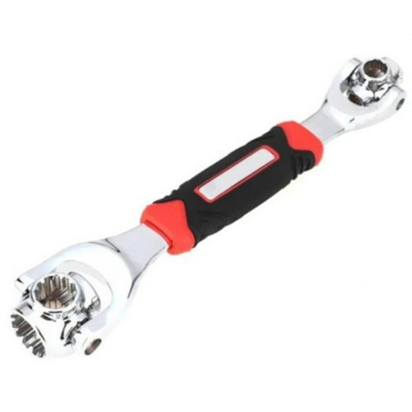 Universal Socket Wrench Multi Function Tool Silver Socket Wrenches