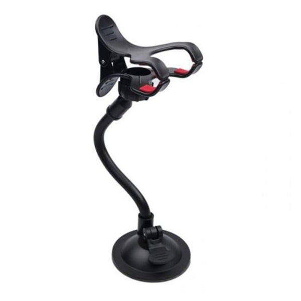 Universal Sucked Type Windshield Car Phone Holder Black Mounts & Holders