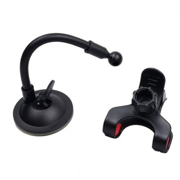 Universal Sucked Type Windshield Car Phone Holder Black Mounts & Holders