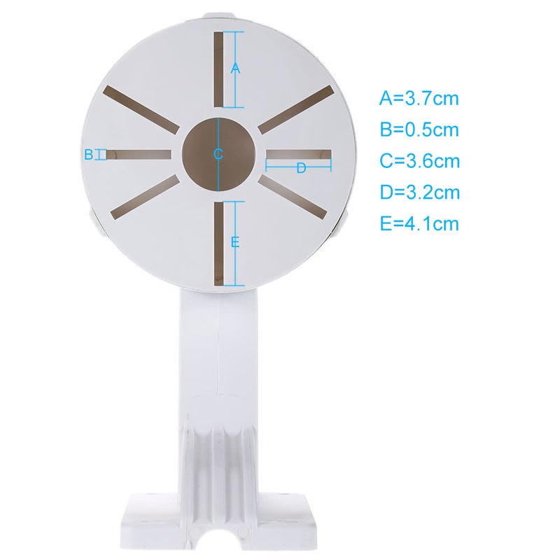 Universal Wall Mount Hanging Plastic Bracket For Cctv Dome Camera Waterproof Multiple Hole Sites Suit Different Size Security Cameras