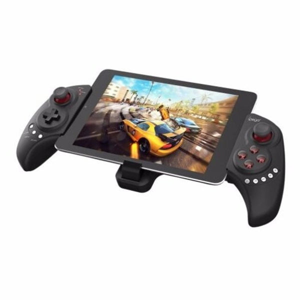 Universal Wireless Bluetooth Game Controller Gamepad Joystick Telescopic Handle For Android Tablet Black