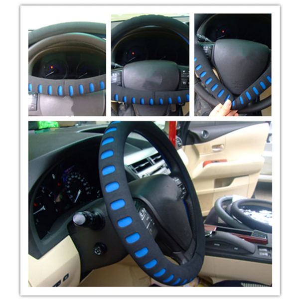 Universal Eva Car Steering Wheel Cover Blue