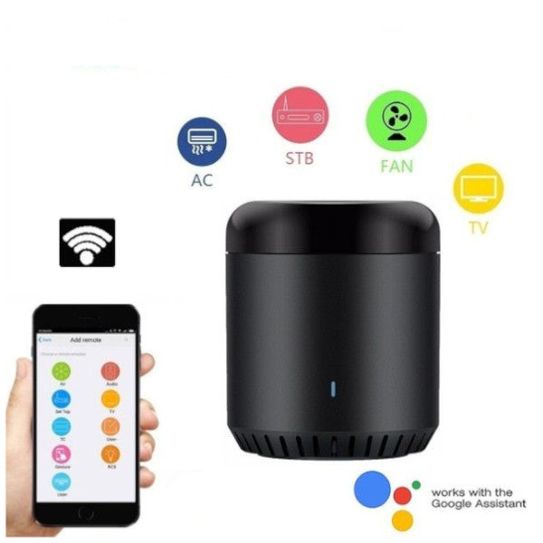 Universal Remote Wifi Ir Control Hub For Smart Home Compatible With Alexa One All Infrared Controlled Devices Tv Stb Air Condition