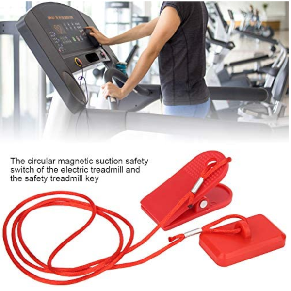 Universal Safety Key Treadmill Magnetic Security Switch Lock Running Fitness Treadmill Accessories