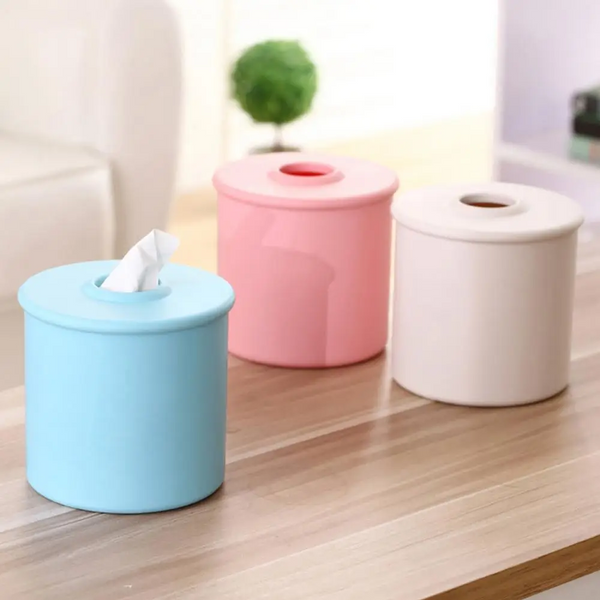 Tissue Box Covers Universal Toilet Paper Case Large Capacity Tissue Rolling Storage Dispenser Box
