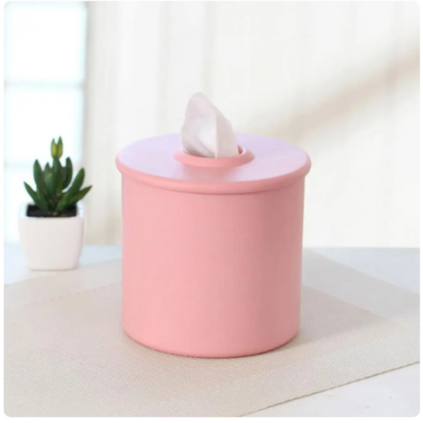 Tissue Box Covers Universal Toilet Paper Case Large Capacity Tissue Rolling Storage Dispenser Box