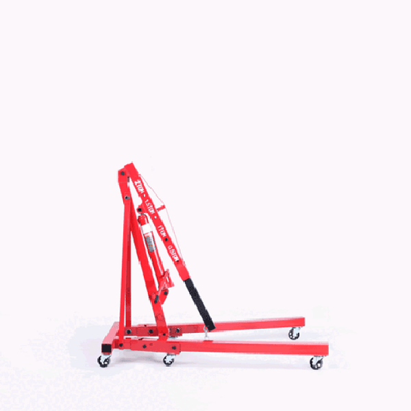 Sedy Engine Crane 2 Ton Hydraulic Hoist Folding Shop Mobile Lifter Workshop Engine Hoists