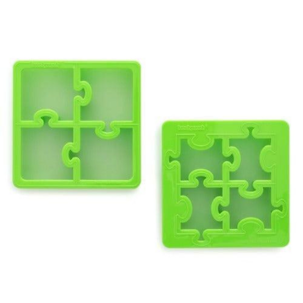 Montii.Co Lunch Punch Sandwich Cutters | Puzzles Cookie Cutters