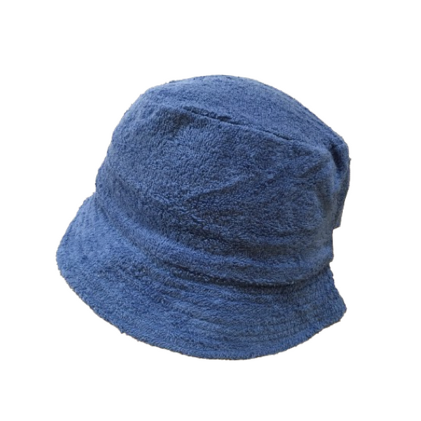 Br Apparel Stingy Brim Terry Towelling Bucket Hat Daggy Fishing Camping Lad Cap 100% Cotton Blue L/Xl Hats & Headwear