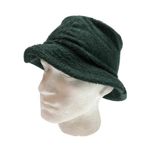 Br Apparel Stingy Brim Terry Towelling Bucket Hat Daggy Fishing Camping Lad Cap 100% Cotton Charcoal S/M Hats & Headwear